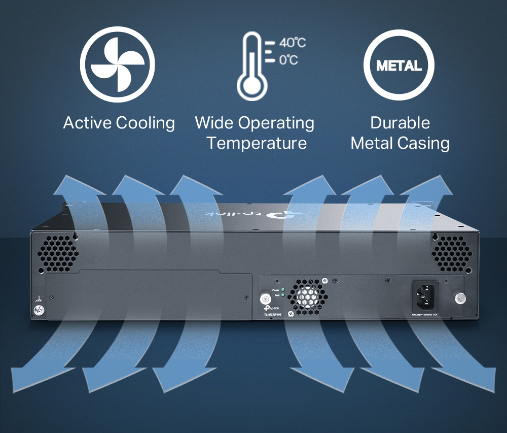 TL-MC1400 V2 14-Slot Rackmount Chassis